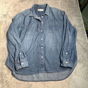 Madewell Chambray Button Down Shirt